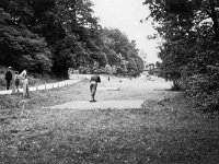 Prvo zagrebačko golf igralište otvoreno u Maksimiru 1931. godine. Imalo je samo 9 rupa. Igralište se prestalo koristiti 1935. godine (Foto MGZ)